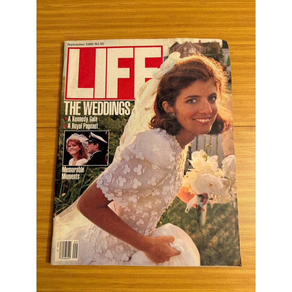 LIFE Magazine September 1986‎ The Weddings Kennedy Gala Royal Pageant Issue